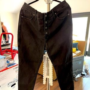 Madewell High Rise Skinny Jeans